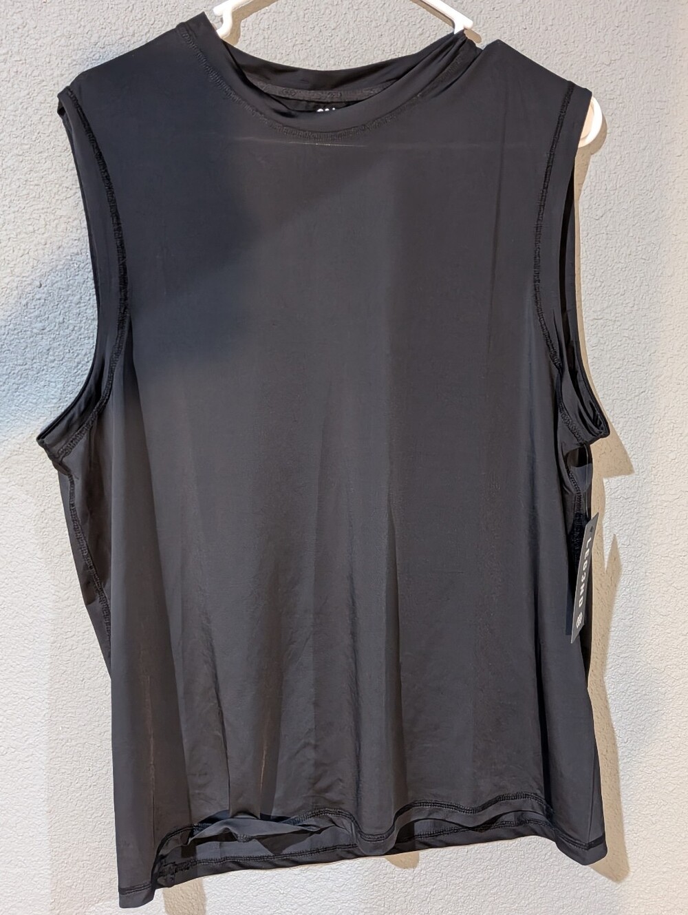 Black Sleeveless Fitness